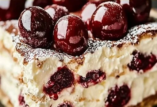 Cherry Amaretto Tiramisu