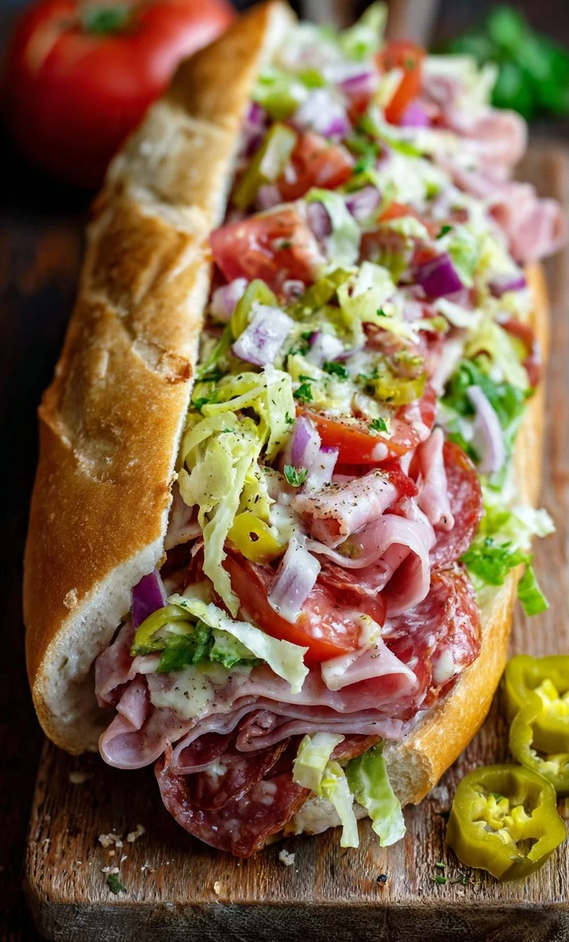 Chopped Italian Grinder Sandwich Recipe