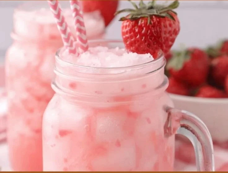 Coconut Strawberry Refresher