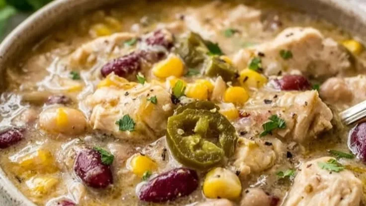 Creamy White Chicken Chili