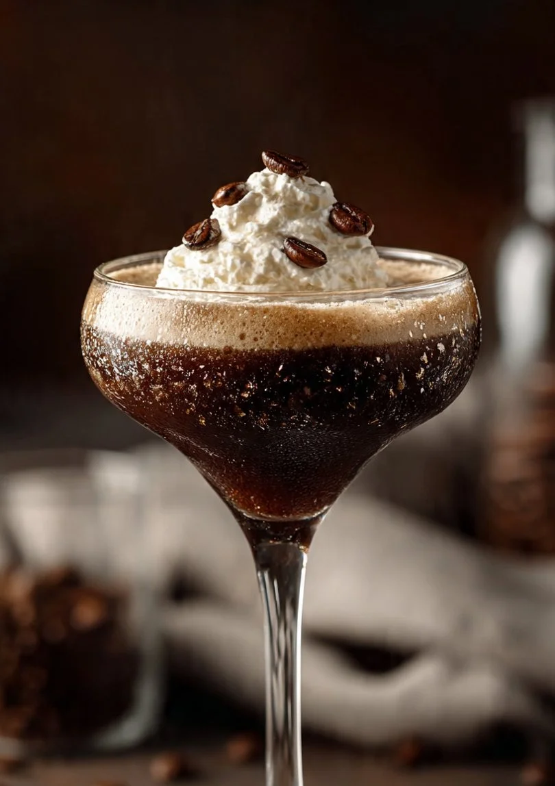 Frozen Espresso Martini Mocktail Recipe
