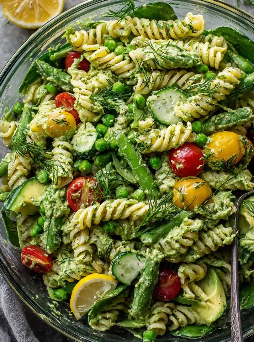 Green Goddess Pasta Salad