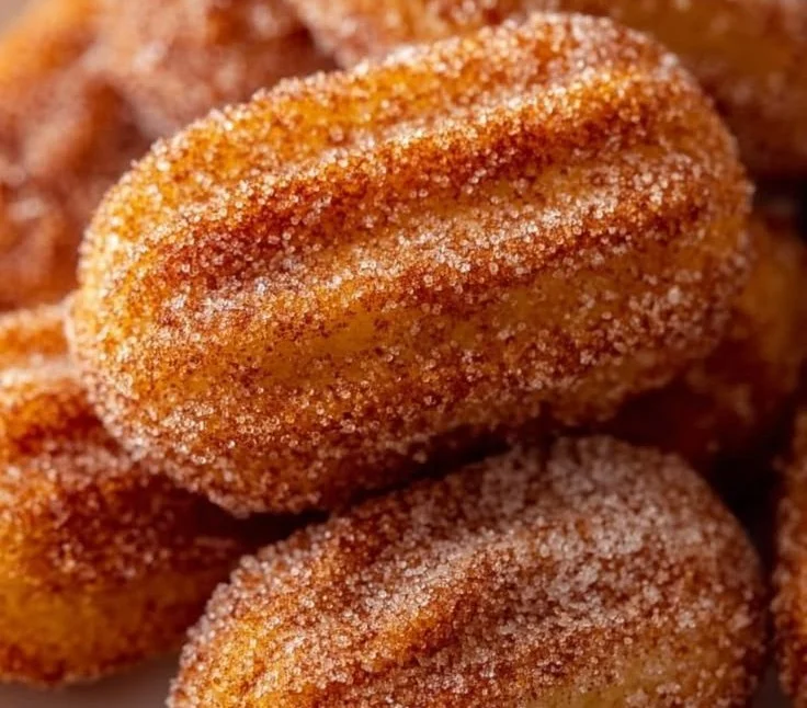 Healthy Baked Churro Bites