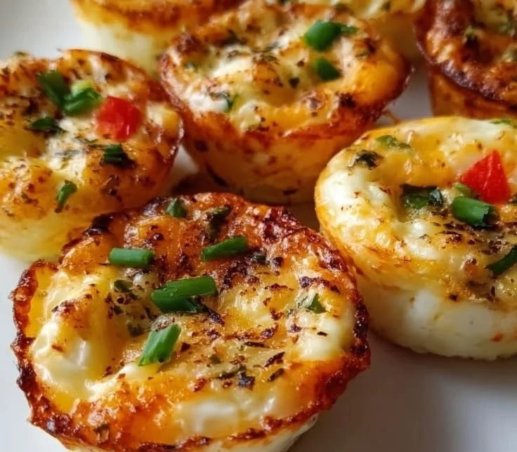 High Protein Egg White Bites served on a plate, perfect for a healthy snack.