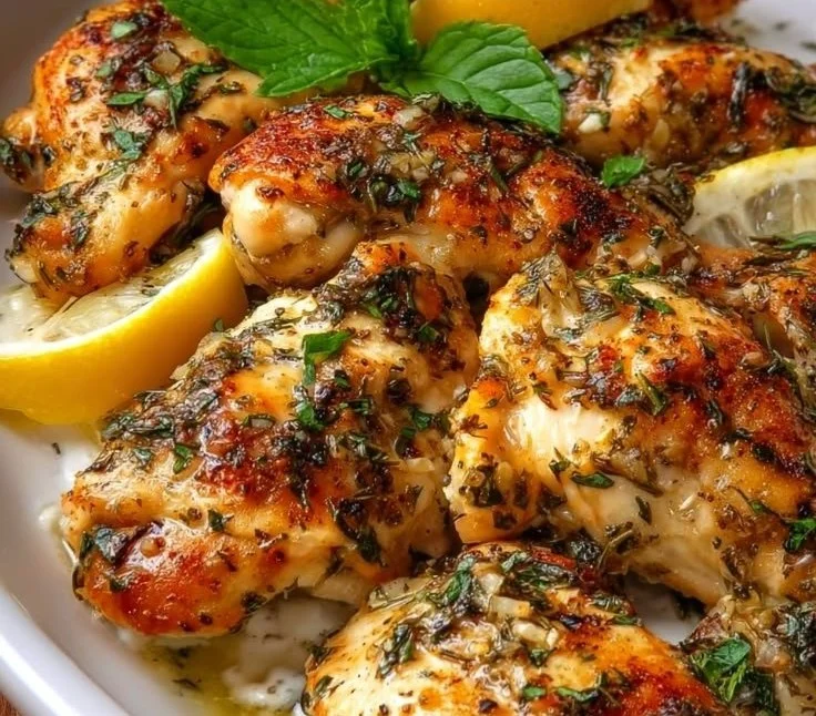 Lebanese Lemon Garlic Chicken