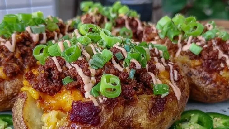 Loaded Potato Taco Bowls