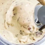 Homemade Ninja Creami banana ice cream served in a bowl