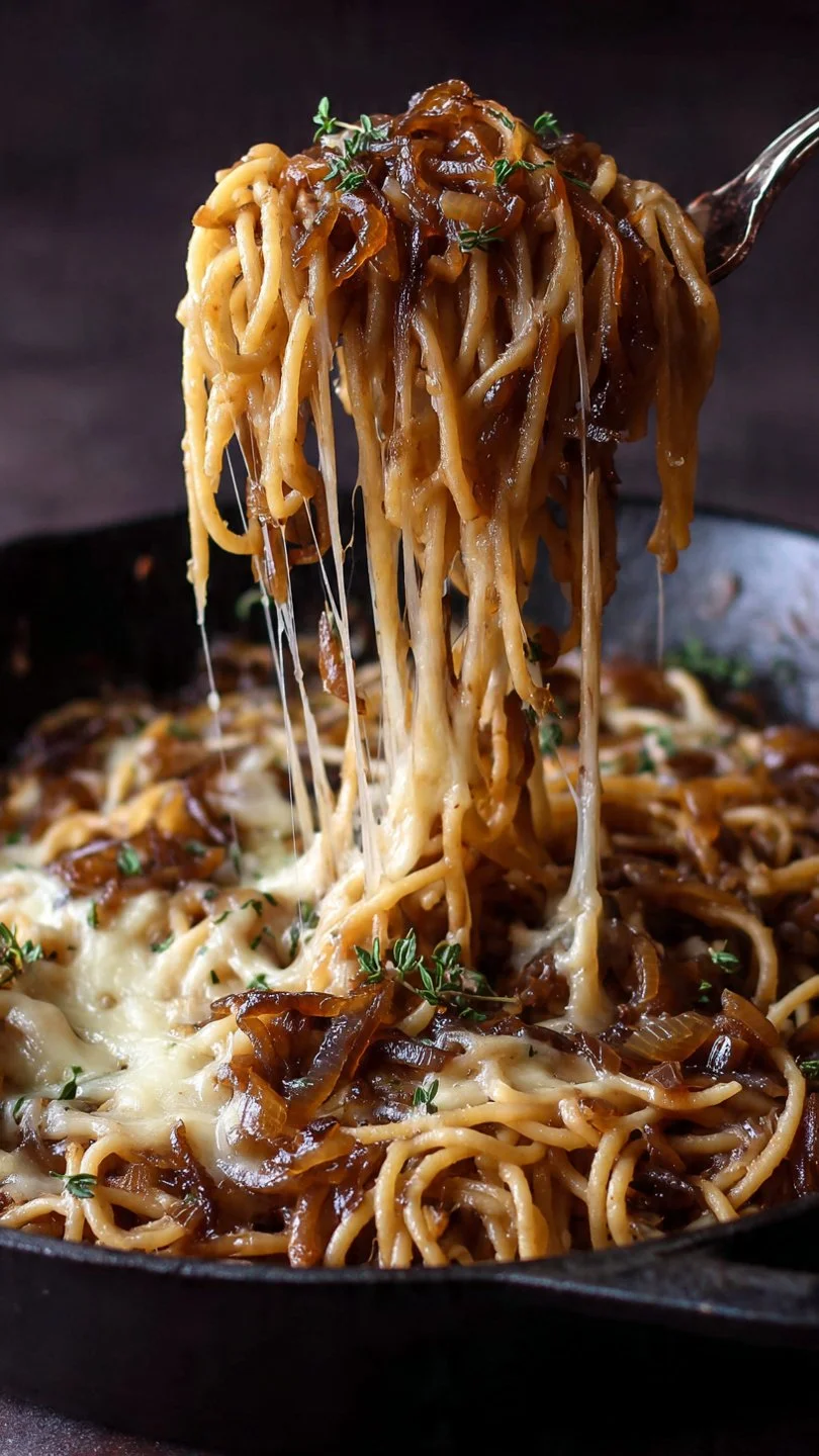 One-Pot French Onion Pasta Recipe