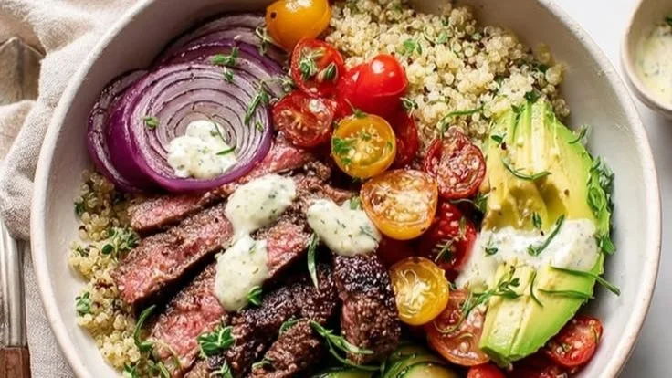 Steak Quinoa Bowl