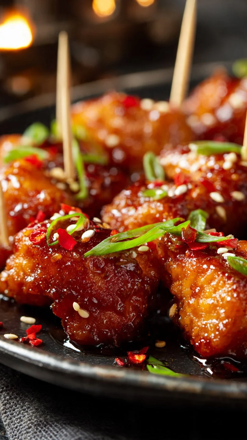Sticky Hot Honey Chicken Bites