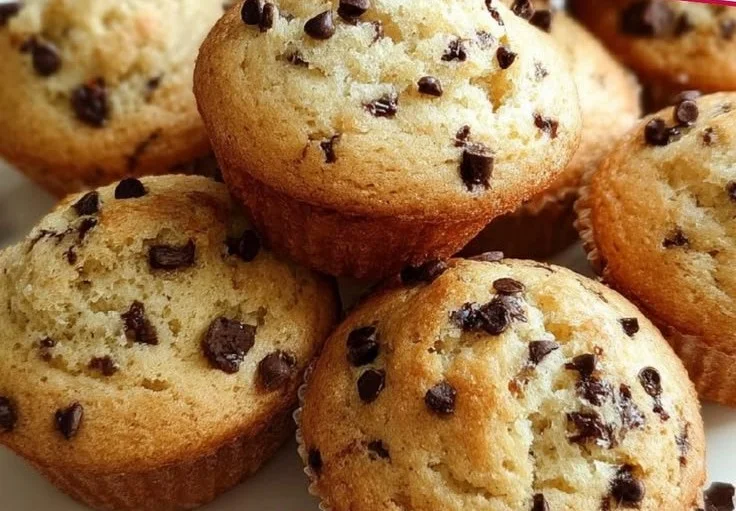Sweet Mini Chocolate Chip Muffins