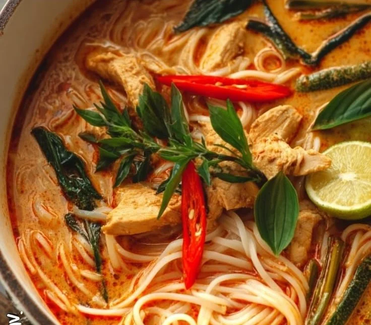 Thai Red Curry Noodle Soup