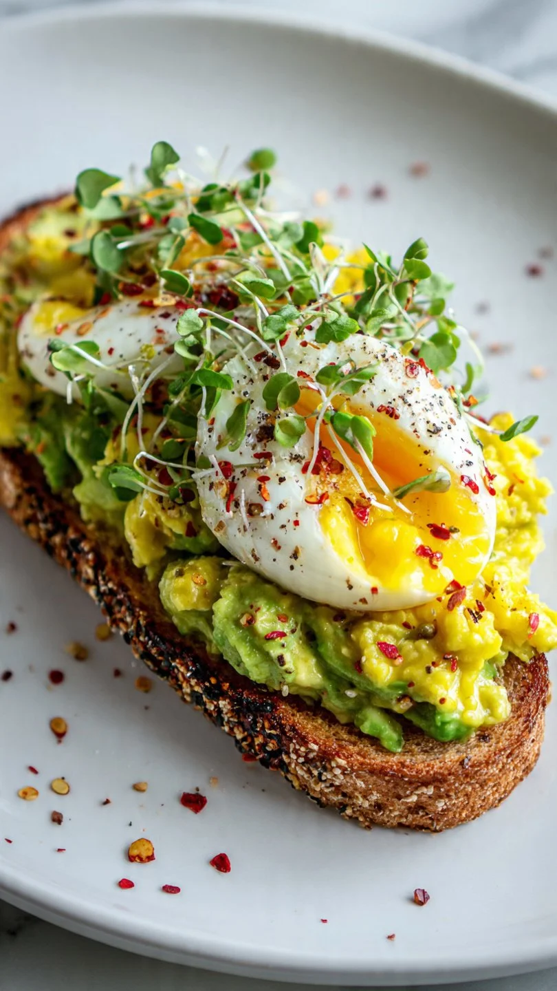 Viral Grated Egg Avocado Toast Recipe