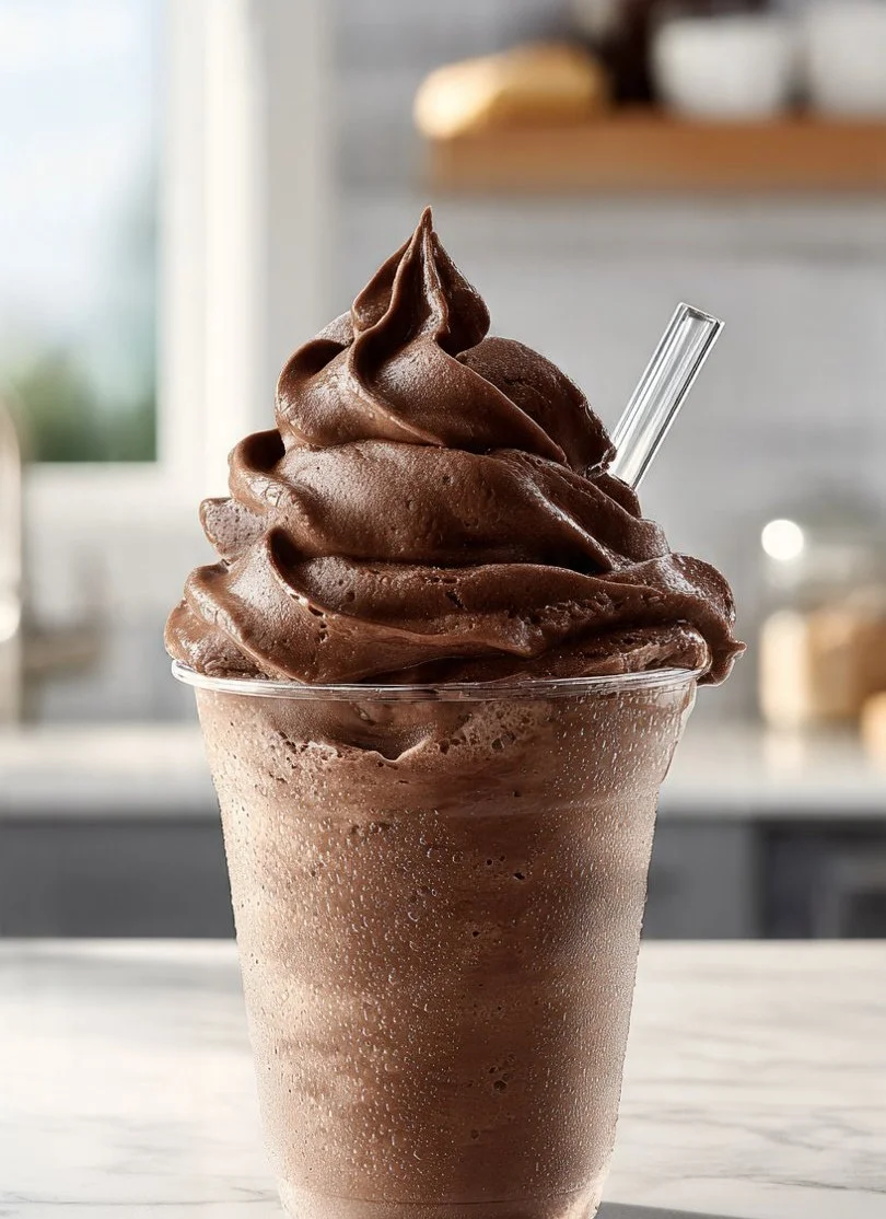 Wendy's Chocolate Frosty - creamy chocolate dessert