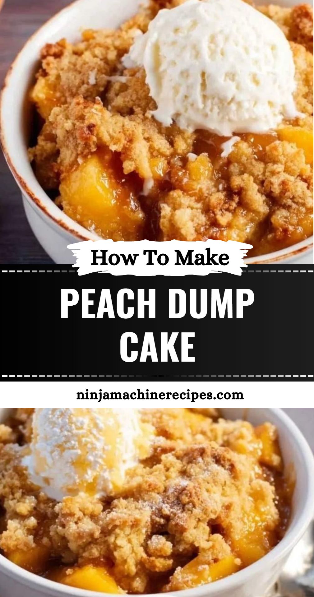 Peach Dump Cake