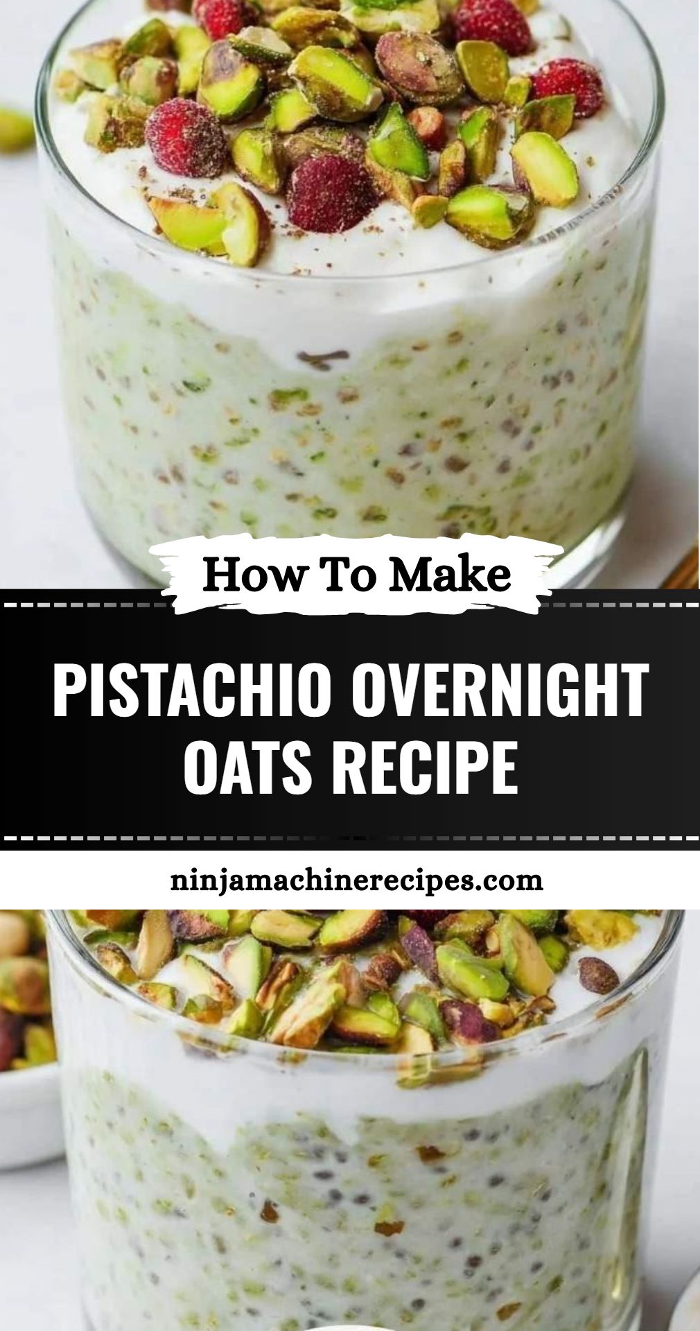 Pistachio Overnight Oats Recipe
