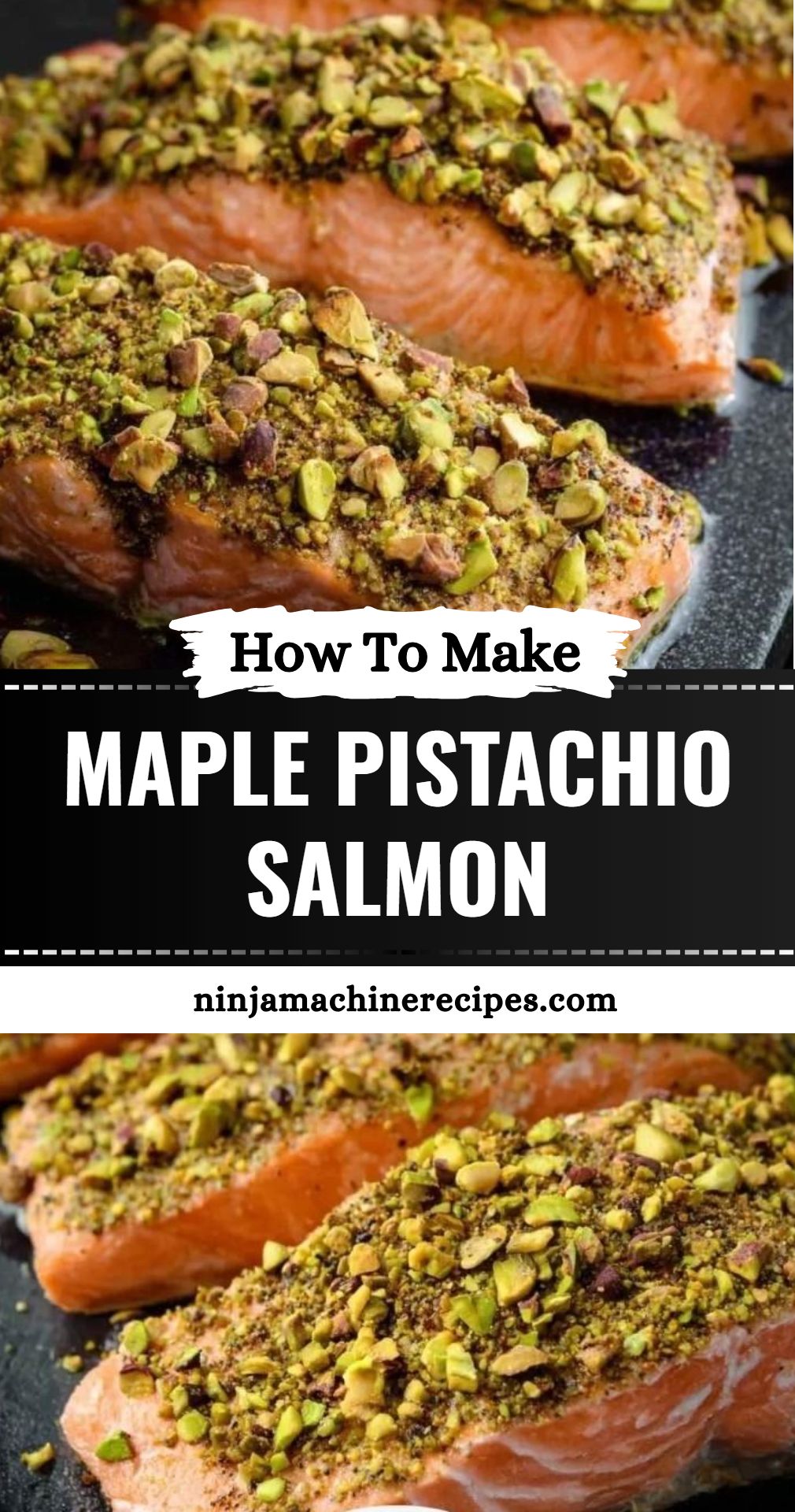 Maple Pistachio Salmon