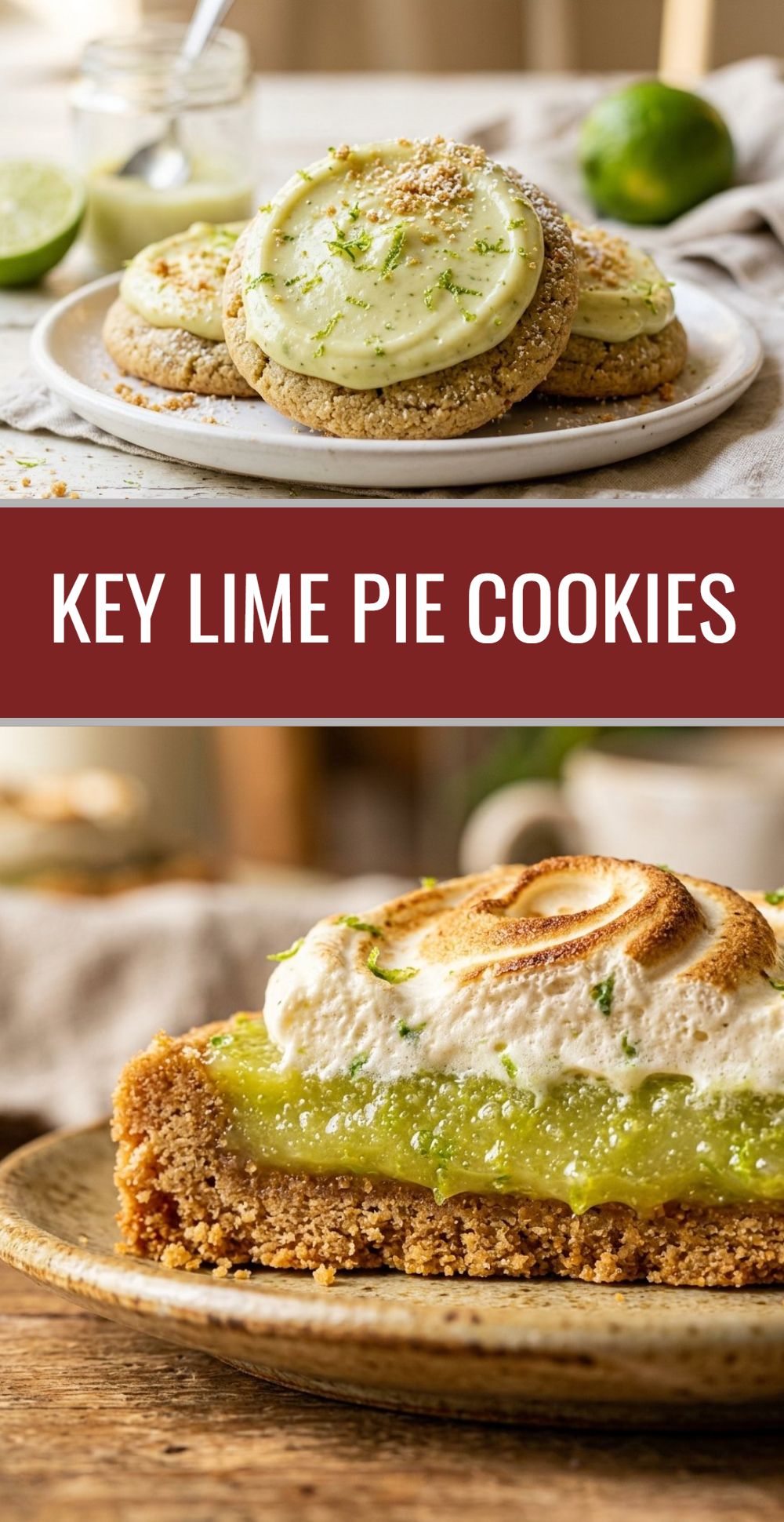 Key Lime Pie Cookies