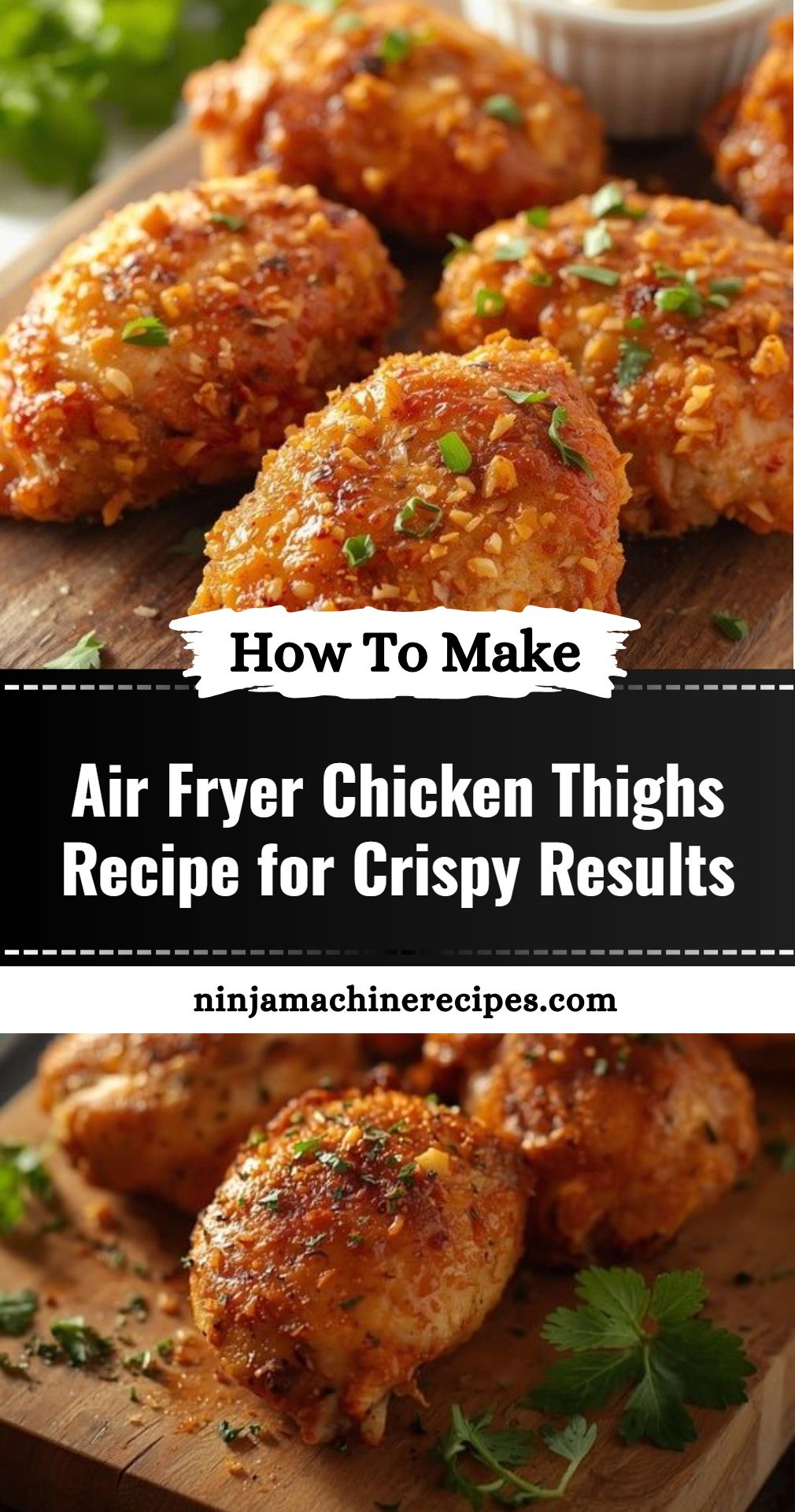 Air Fryer Chicken Thighs Recipe Crispy Results