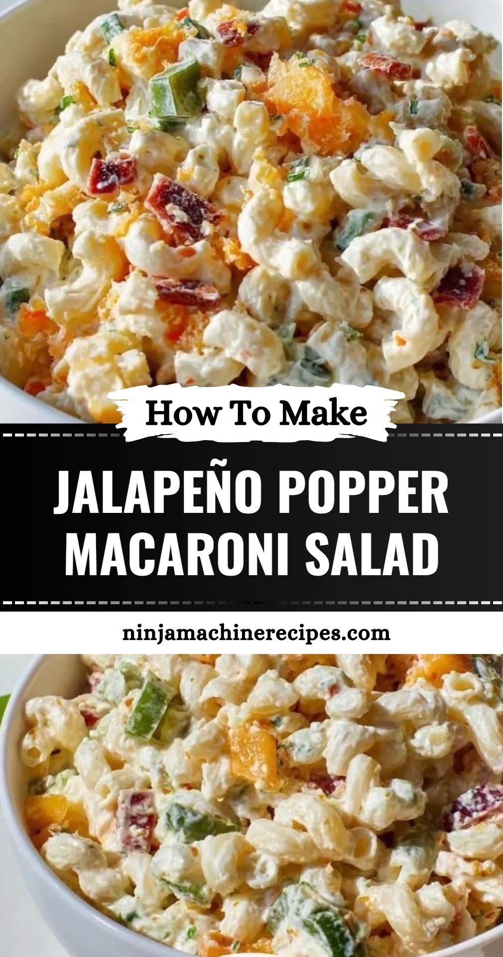 Jalapeno Popper Macaroni Salad