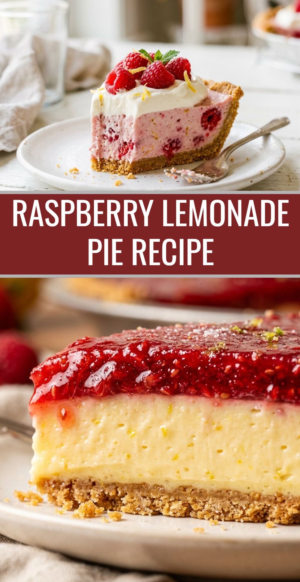 Raspberry Lemonade Pie Recipe