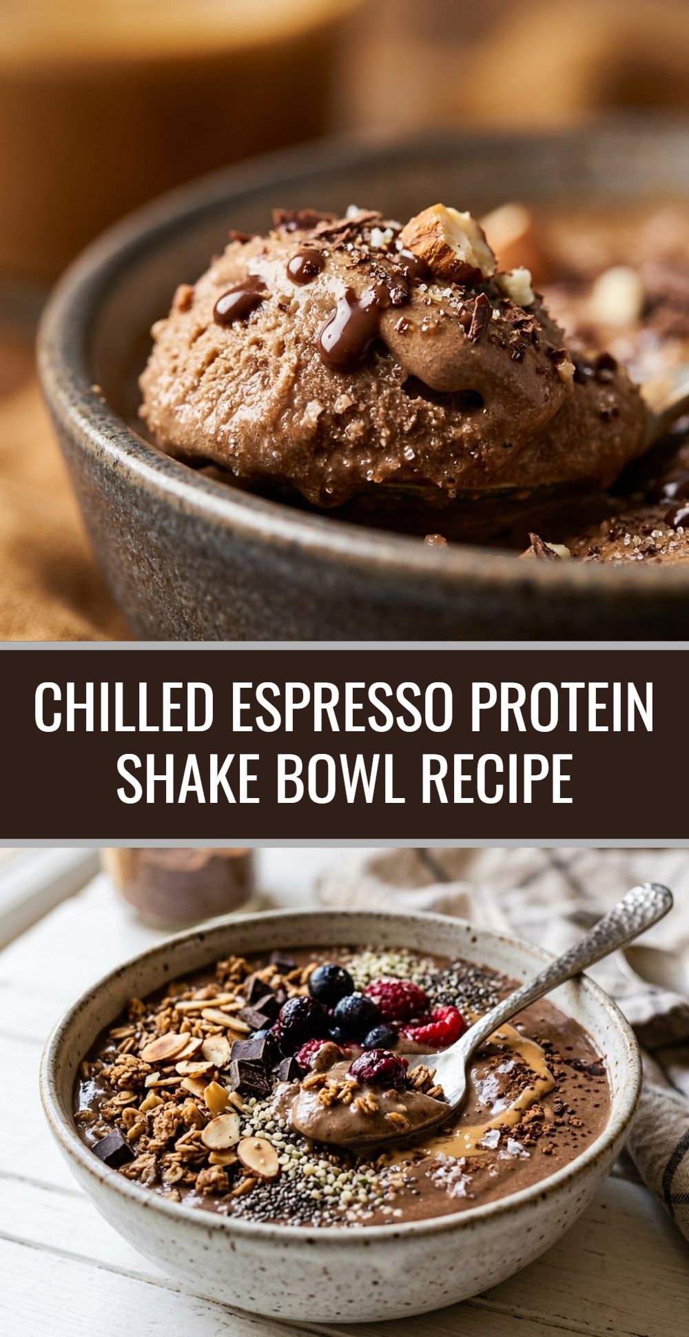 Chilled Espresso Protein Shake Bowl Recipe