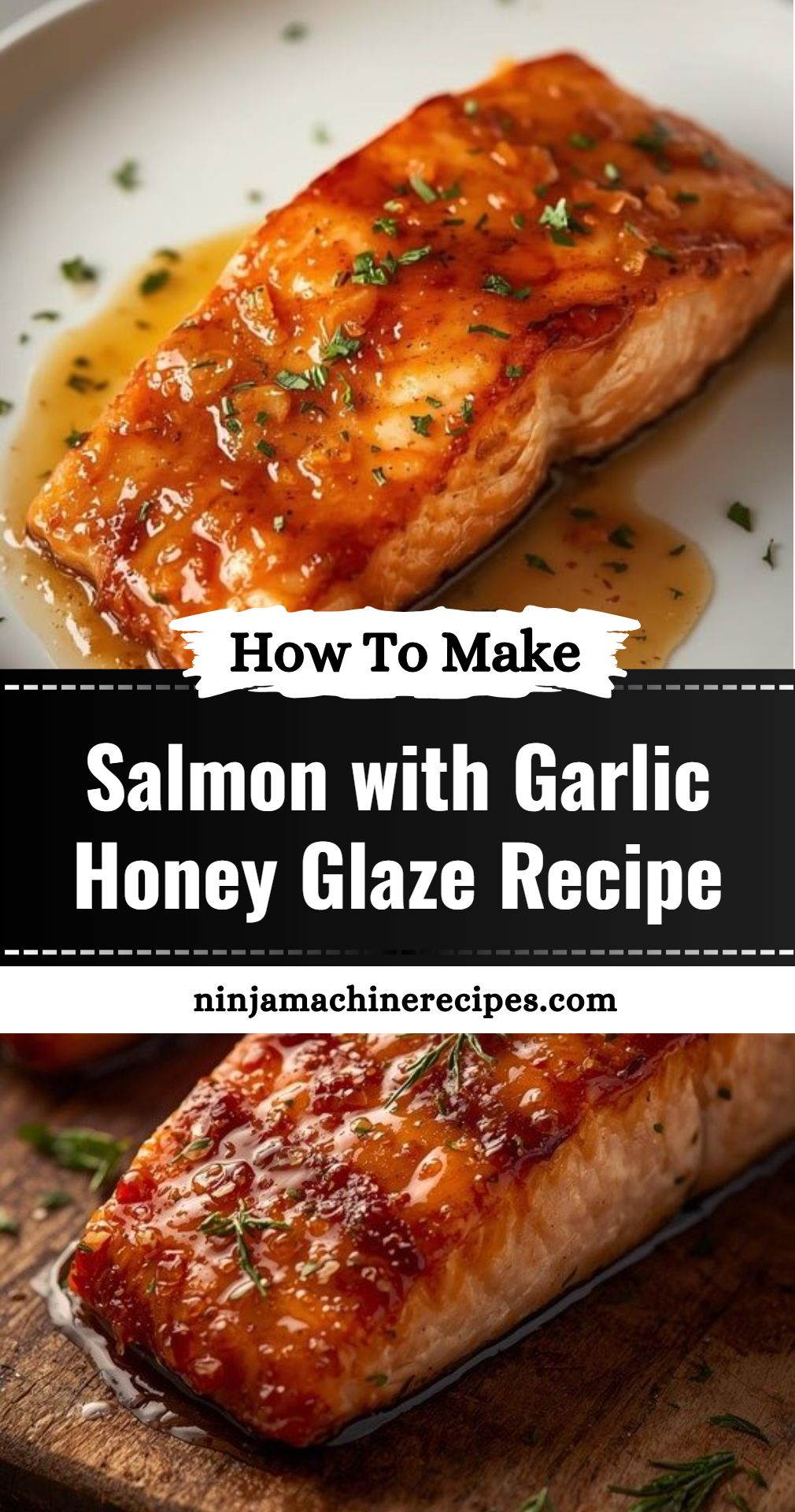 Salmon Garlic Honey Glaze Recipe