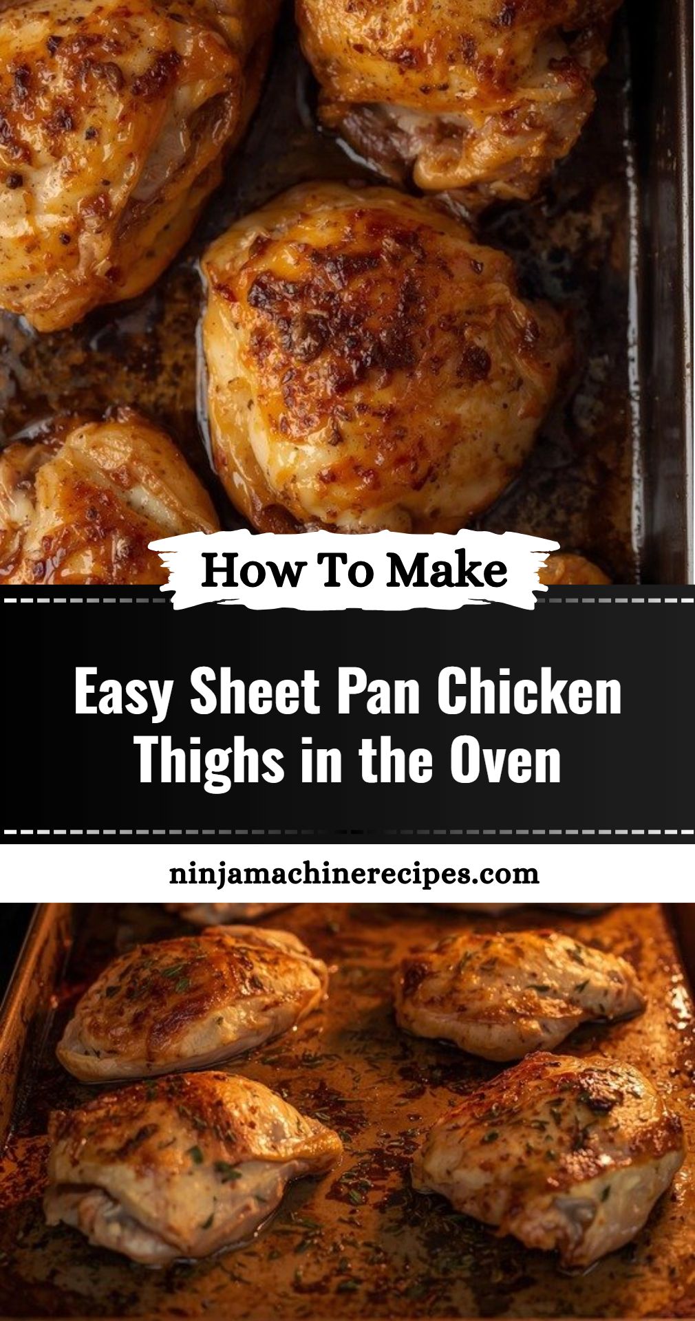 Easy Sheet Pan Chicken Thighs Oven