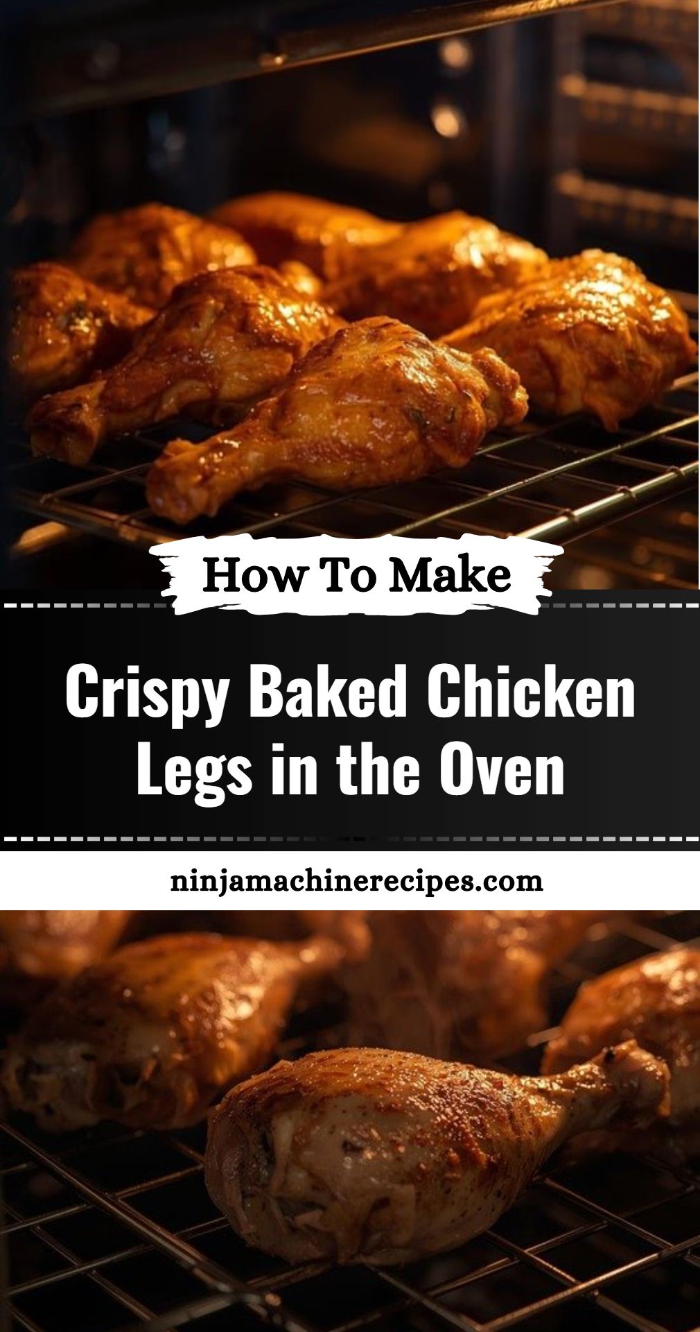 Crispy Baked Chicken Legs In The Oven