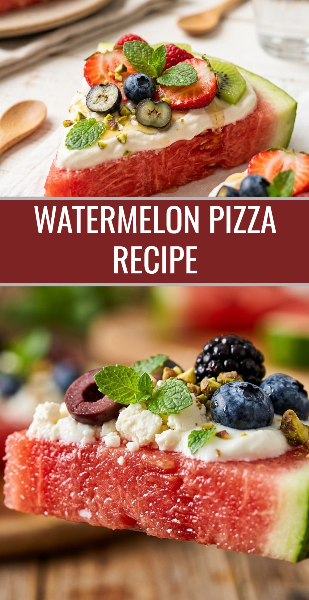 Watermelon Pizza Recipe