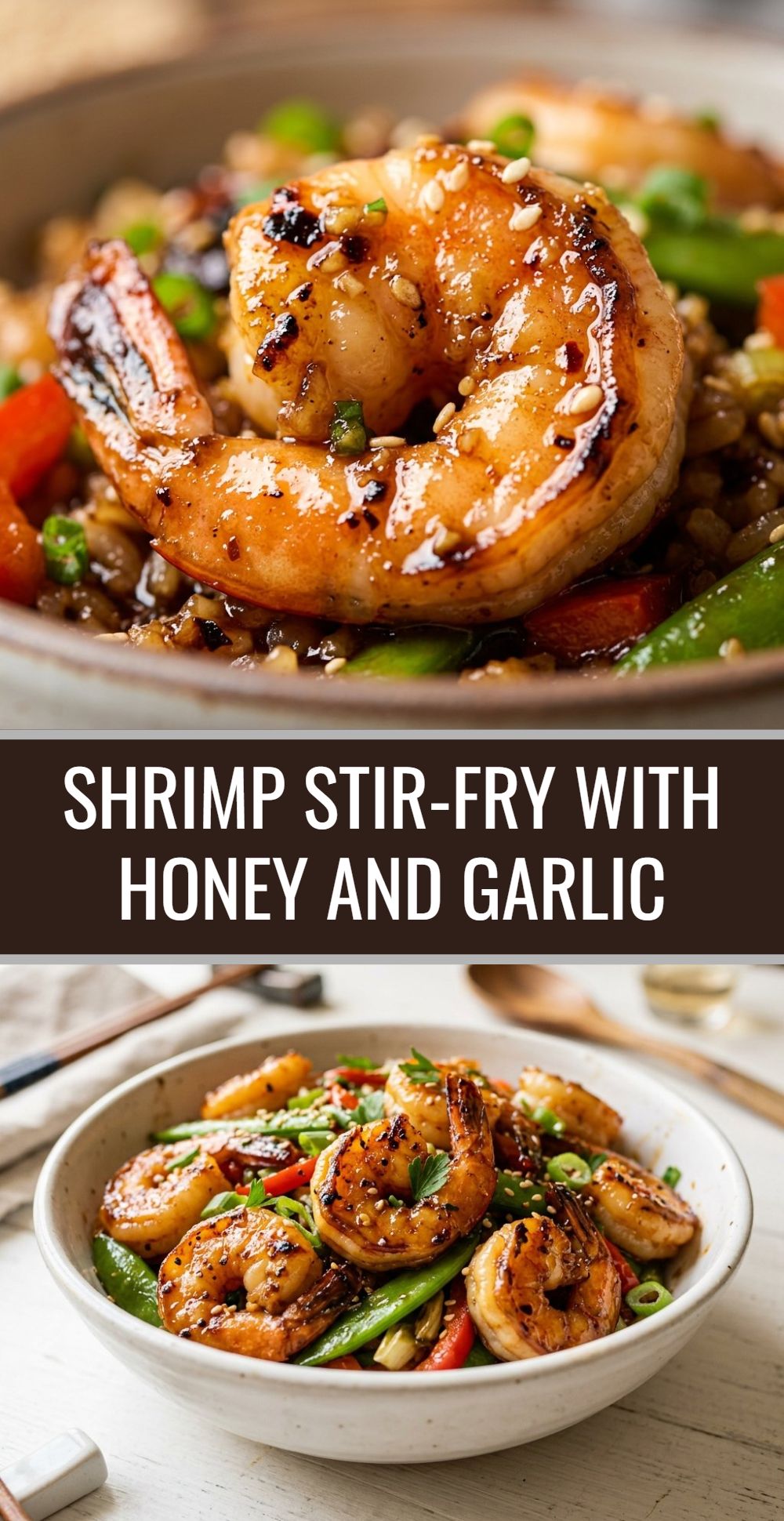 Shrimp Stir Fry Honey Garlic