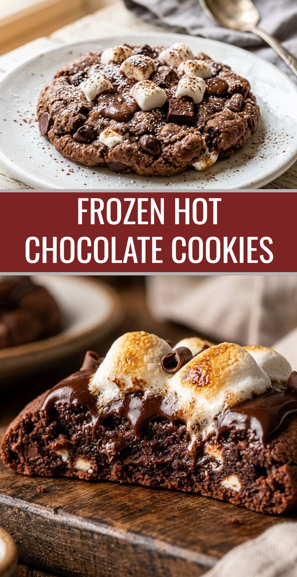 Frozen Hot Chocolate Cookies