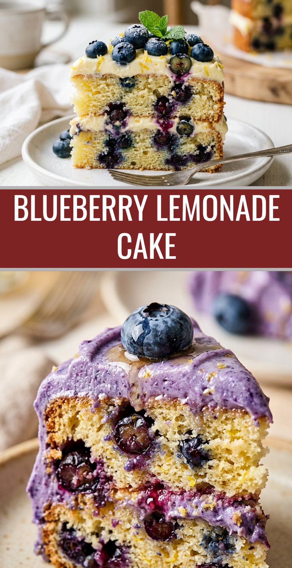 Blueberry Lemonade Cake