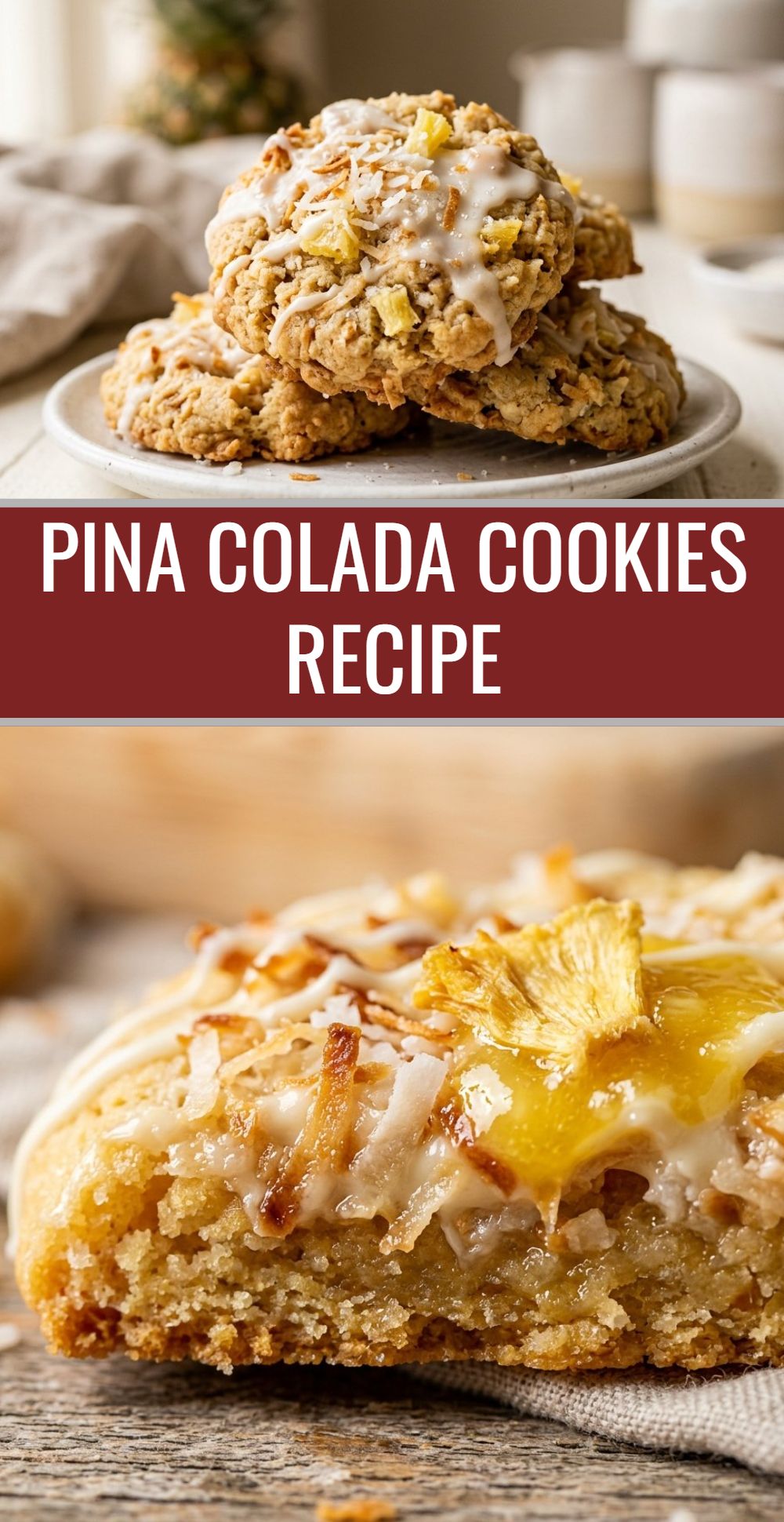 Pina Colada Cookies Recipe
