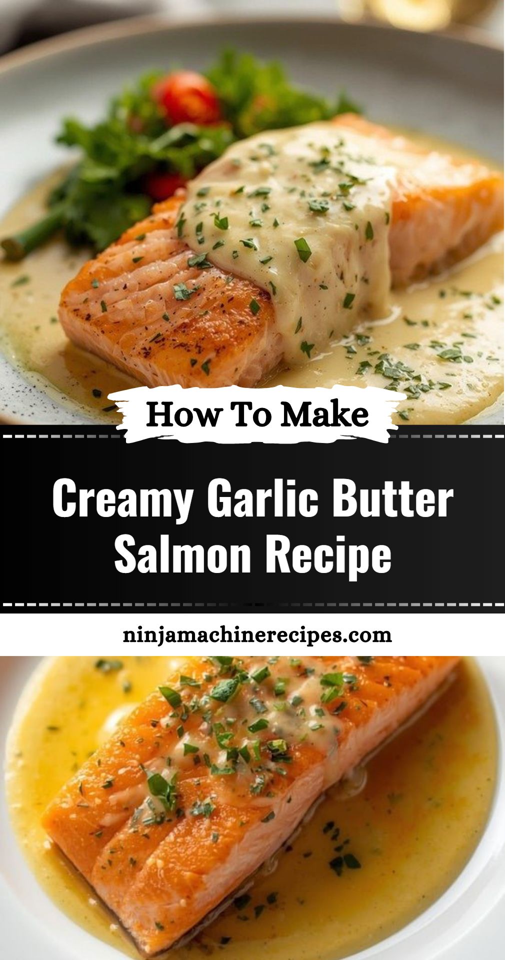Creamy Garlic Butter Salmon Recipe