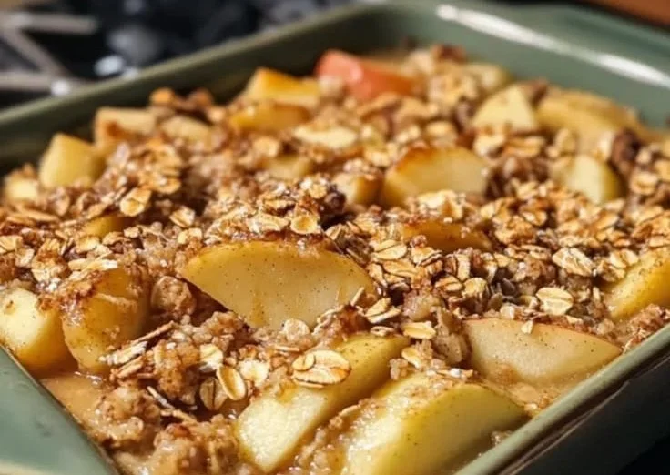 Baked Apple Oat Dish