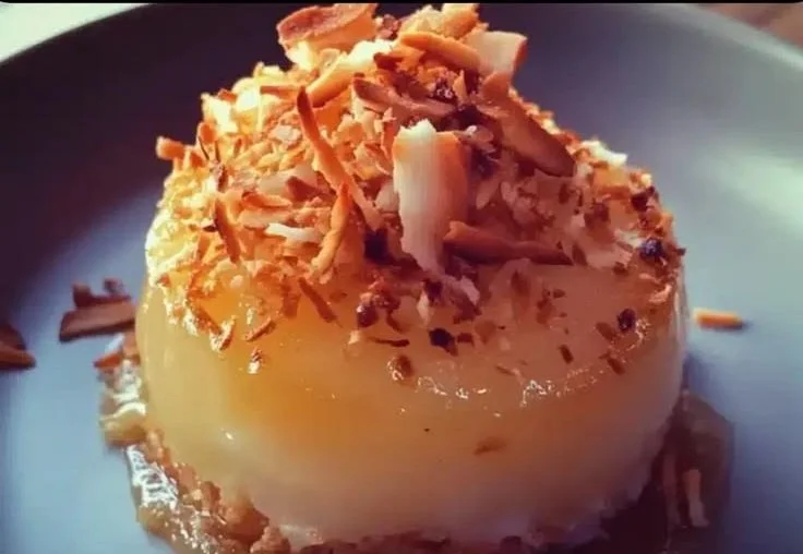 Baked Pear Coconut Dessert