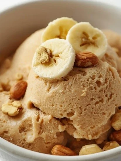 Banana and Peanut Butter Frozen Treat