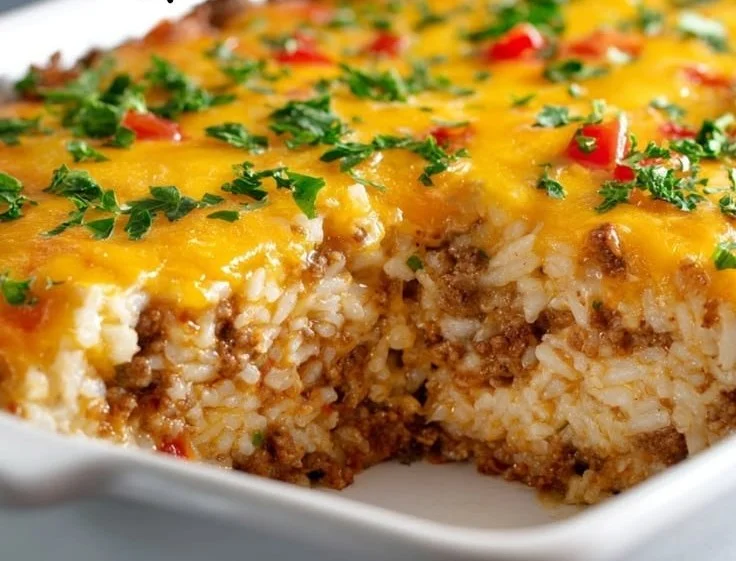 Beef and Rice Casserole