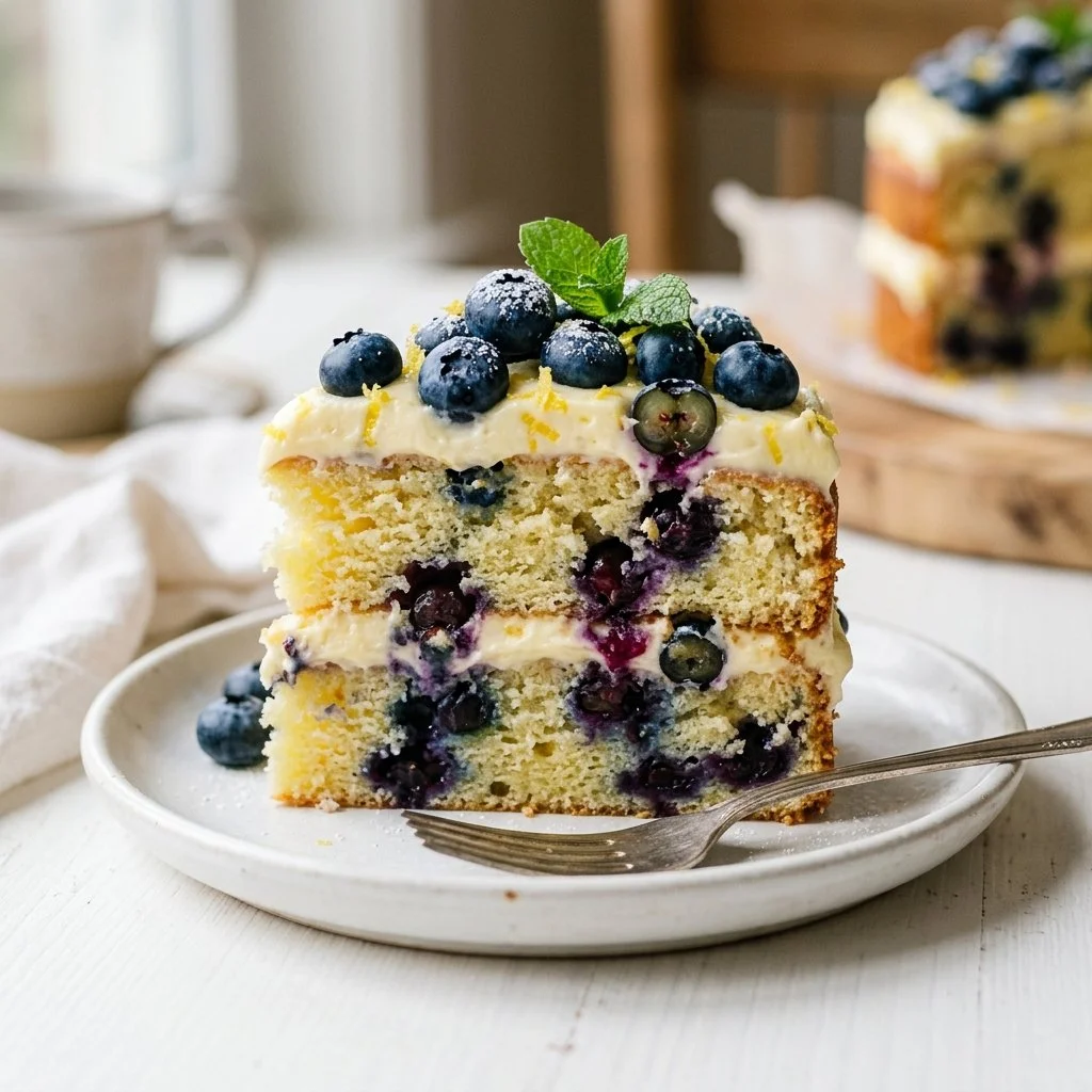 Blueberry Lemonade Cake