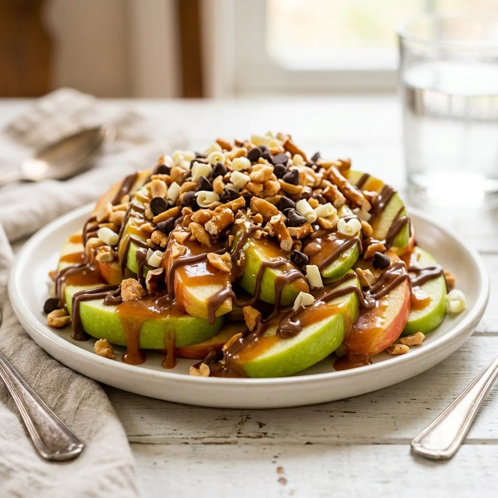 Caramel Apple Nachos Recipe
