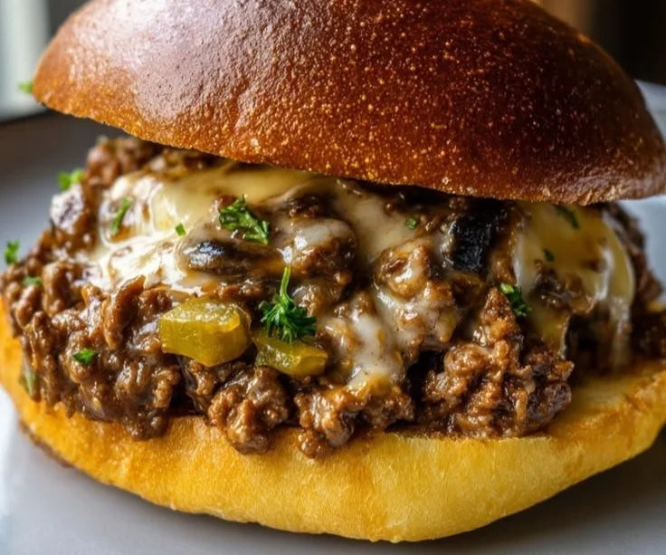 Cheesy Beef Burger