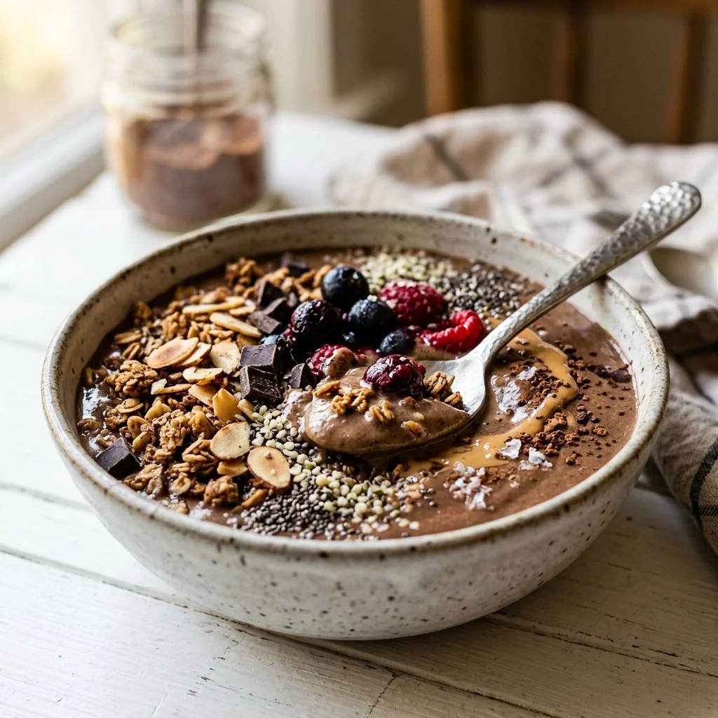 Chilled Espresso Protein Shake Bowl Recipe