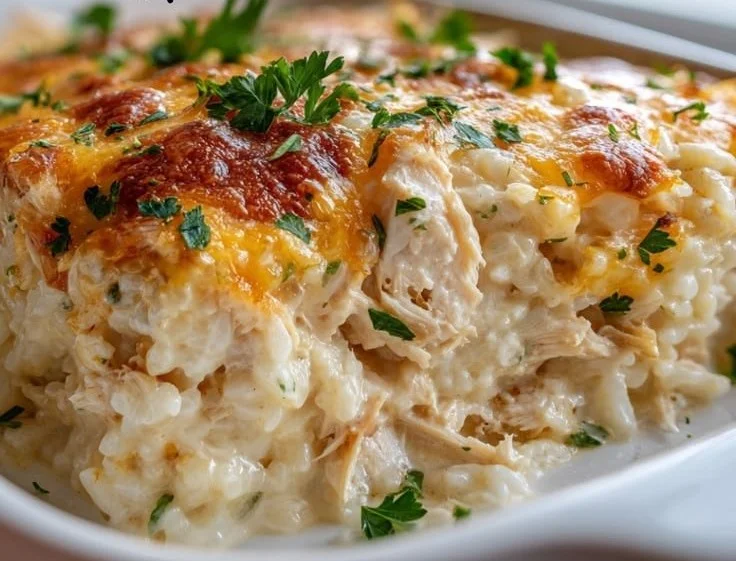 Creamy Chicken and Rice Casserole