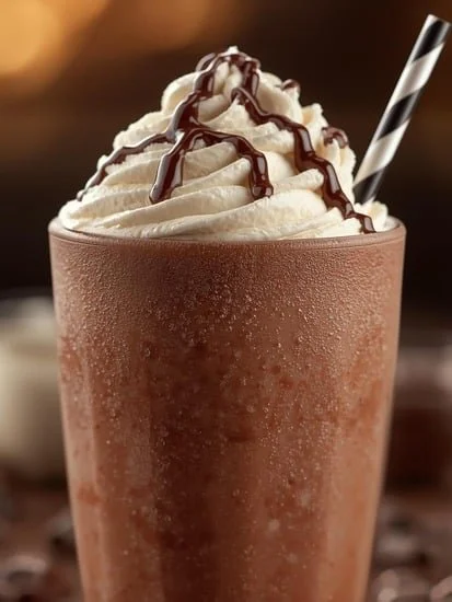 Creamy Chocolate Frosty Milkshake Recipe