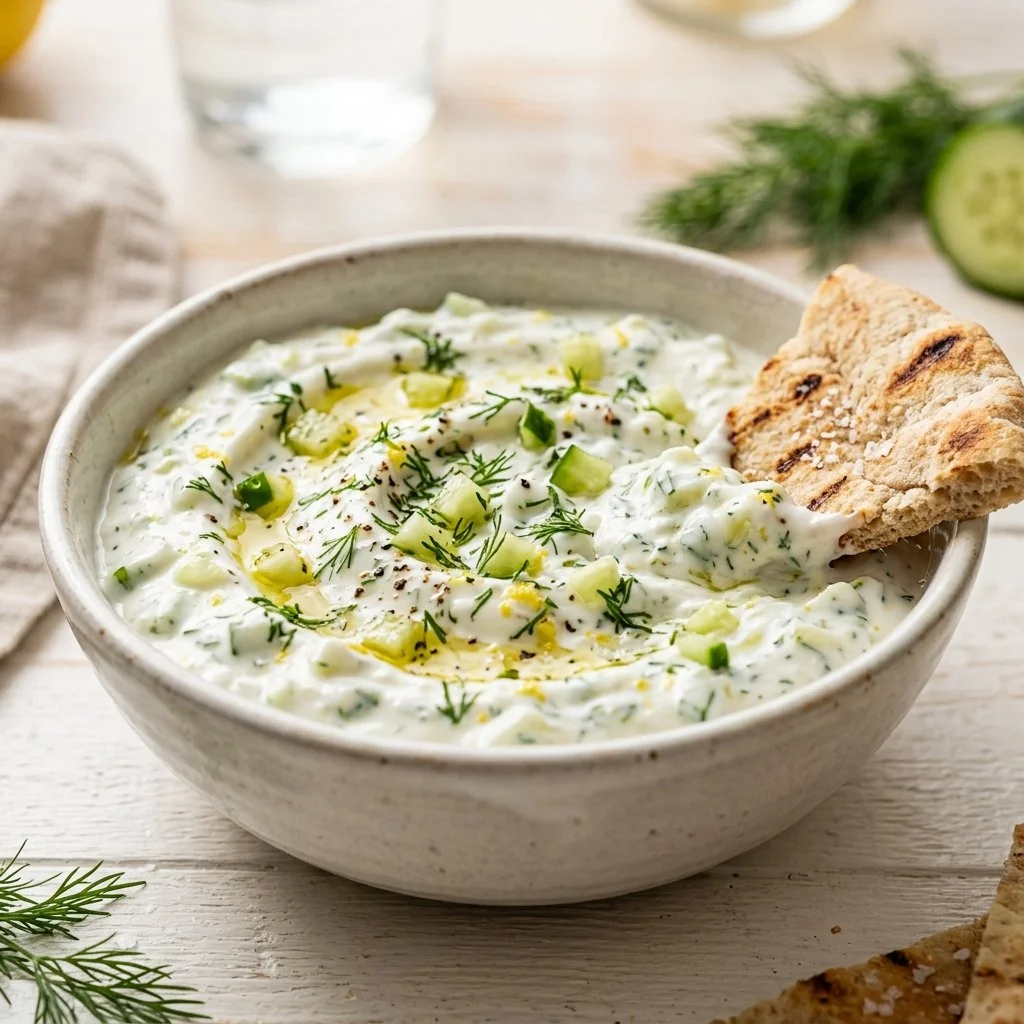 Creamy Cucumber-Dill Yogurt Dip Recipe