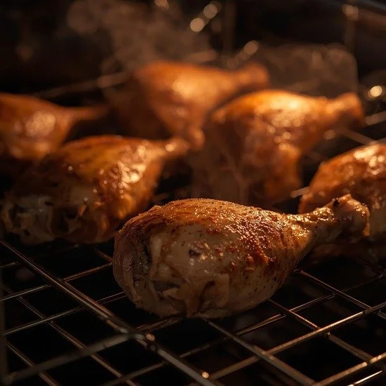 Crispy Baked Chicken Legs in the Oven