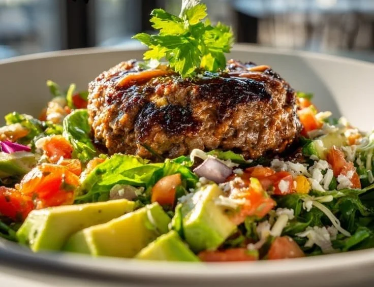 Savory Burger Bowls
