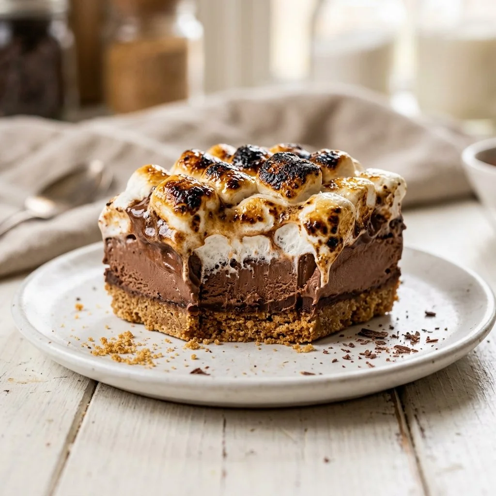 Frozen S'mores Bars Recipe
