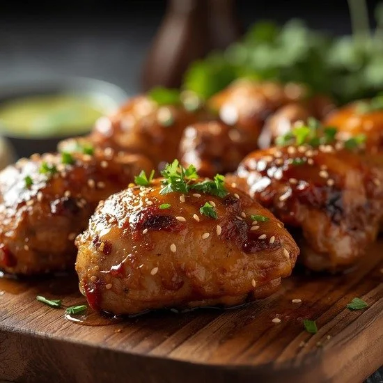 Honey Garlic Boneless Chicken Thighs Recipe